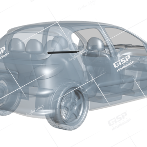 ابگير بيروني شيشه جلو چپ پژو 206 (OWB)