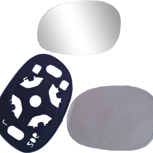 مجموعه شيشه آينه دستي  چپ 206