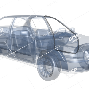 نوار دور در جلوL سمند