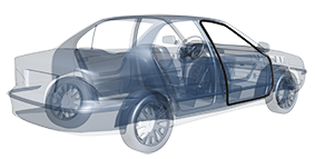 نوار دور در جلو R سمند