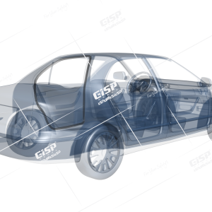 نوار دور در عقبL سمند