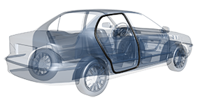 نوار دور در عقبR سمند