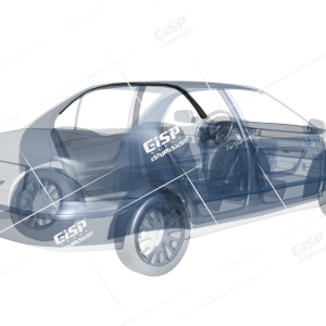 نوار ابروکنار سقف L (رينگاتر)سمند