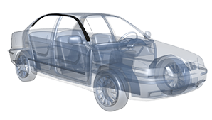 نوار ابروکنار سقف R (رينگاتر)سمند