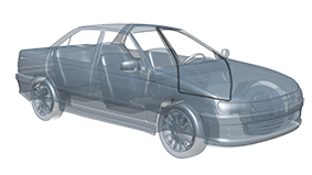 نوار دور در جلوL405