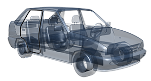 نوار دور درعقب Rپرايد