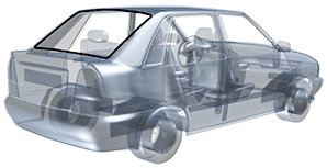 نوار دور صندوق عقب پرايد