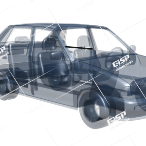 ابگير بيروني در عقب چپ پرايد