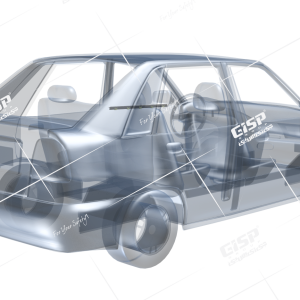 ابگير داخلي در جلو چپ پرايد