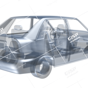 ابگير داخلي در عقب چپ پرايد