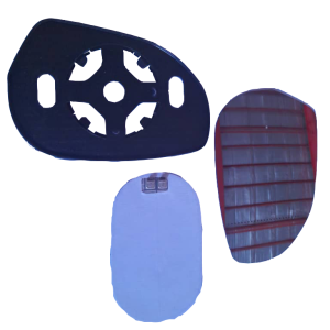 مجموعه شيشه آينه برقي  راست ساينا و کوئيک