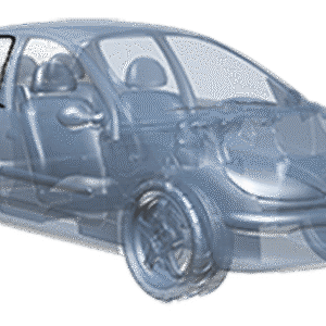 دور کلاف دور شيشه عقب راست (گلسران )206