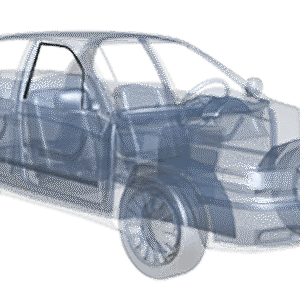 دور کلاف شيشه در جلوR (ماهوتي-GR)