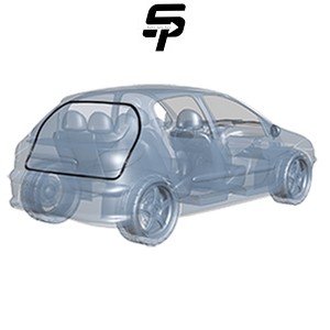 نوار دور صندوق عقب206