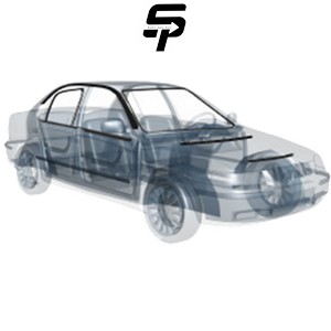 دور کلاف شیشه در جلوL (ماهوتی-GR)