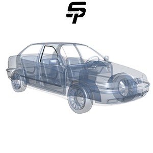 دور کلاف شیشه در جلوR (ماهوتی-GR)