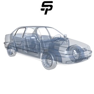 دور کلاف شیشه در عقب R (ماهوتی-GR)