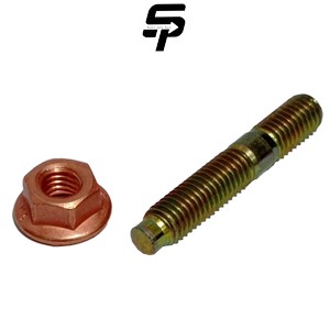 پیچ و مهره مسی بغل اگزوز دوسر رزوه 405