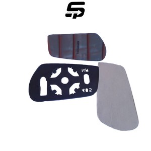 مجموعه شیشه آینه دستی راست (جدید) 405