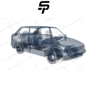 ابگیر بیرونی در عقب چپ پراید