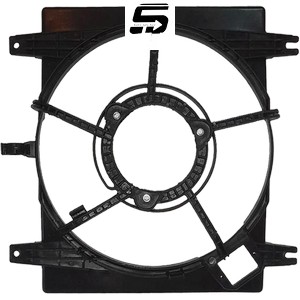 قاب فن دو دور پراید